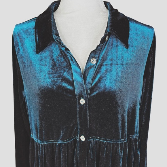 Jodifl Velvet Baby Doll Button Up Dress M
FairyCore Whimsigoth Oversized - Picture 11 of 12